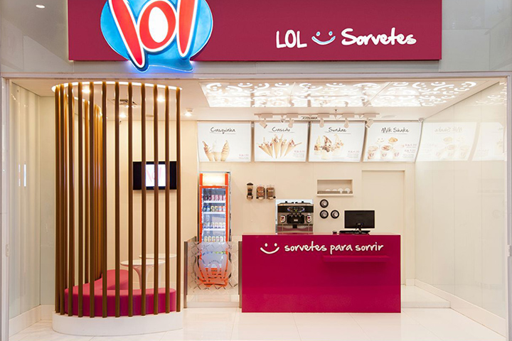 巴西LOL冰淇淋专卖店概念设计