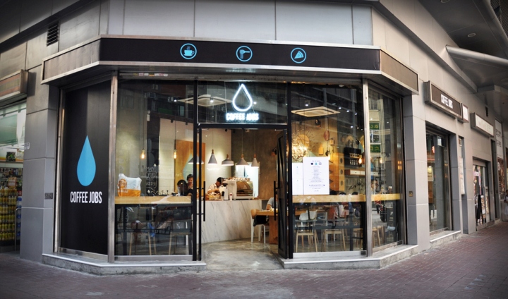 香港Coffee Jobs 40平米的咖啡馆设计