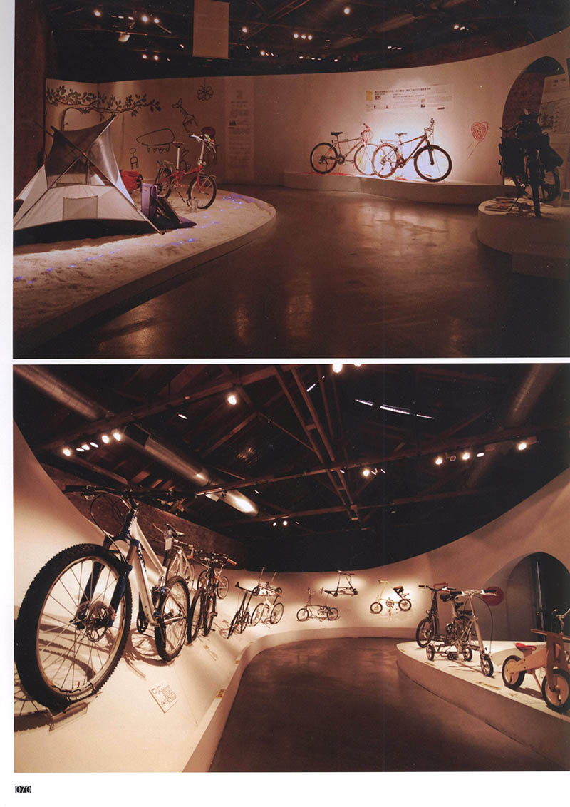 分享一组自行车专营店，非常动感的店铺设计