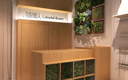 缤纷丽人品牌策划/VIS设计/店面形象设计